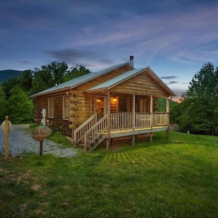 Candler Log Cabin Stunning Mountain Views On 12 Acres מראה חיצוני תמונה