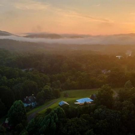 Candler Log Cabin Stunning Mountain Views On 12 Acres מראה חיצוני תמונה