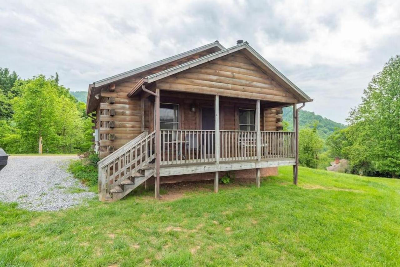 Candler Log Cabin Stunning Mountain Views On 12 Acres מראה חיצוני תמונה