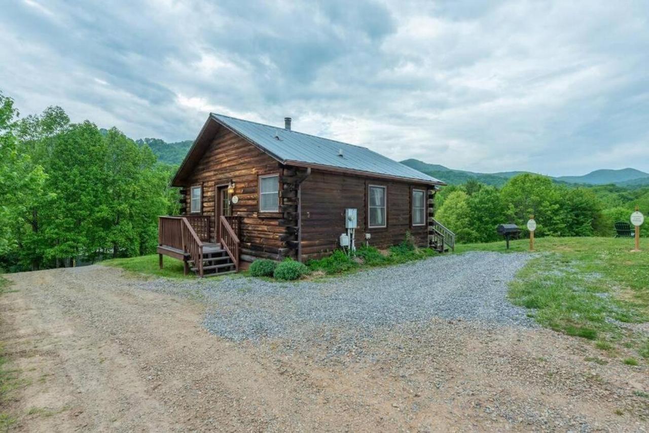 Candler Log Cabin Stunning Mountain Views On 12 Acres מראה חיצוני תמונה