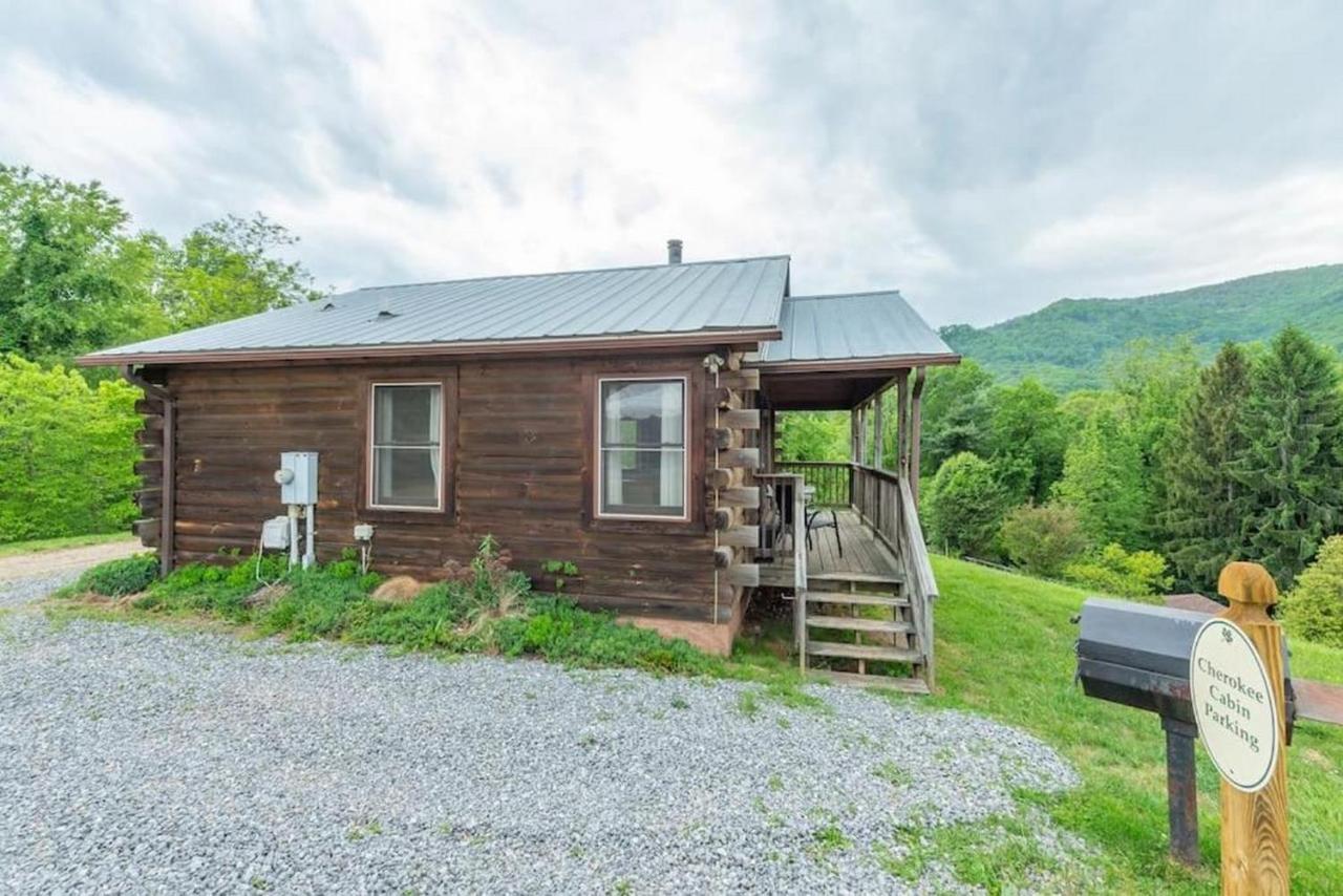 Candler Log Cabin Stunning Mountain Views On 12 Acres מראה חיצוני תמונה