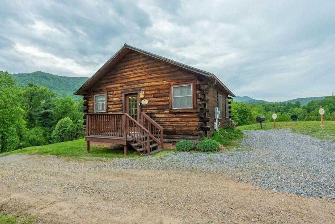 Candler Log Cabin Stunning Mountain Views On 12 Acres מראה חיצוני תמונה