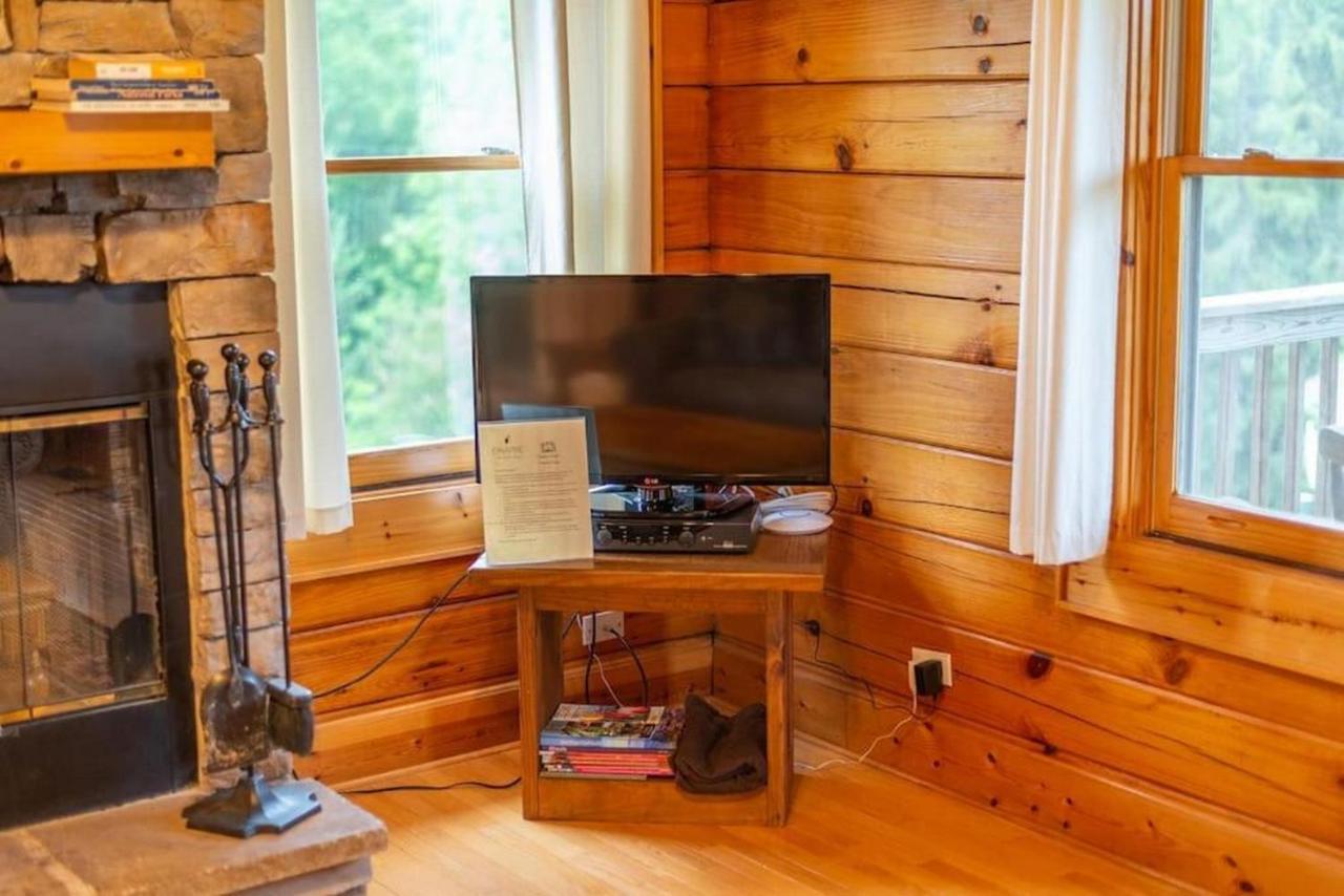 Candler Log Cabin Stunning Mountain Views On 12 Acres מראה חיצוני תמונה