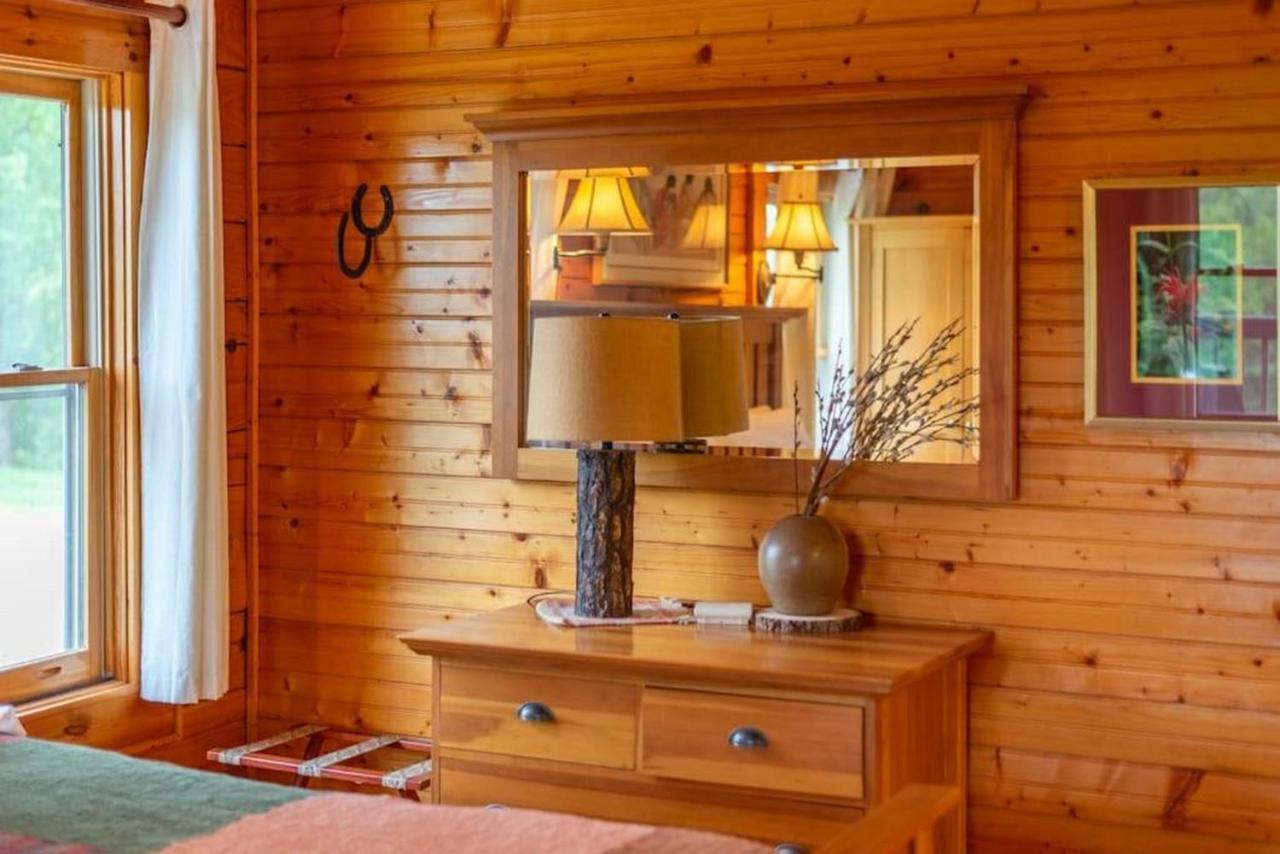 Candler Log Cabin Stunning Mountain Views On 12 Acres מראה חיצוני תמונה