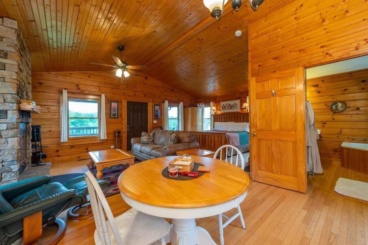 Candler Log Cabin Stunning Mountain Views On 12 Acres מראה חיצוני תמונה